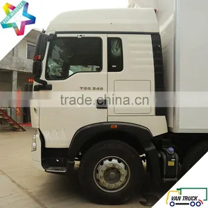Heavy Duty 9.6m Refrigerator Truck Body 31T Sino-Truck T5G 340Hp Chassis Reefer Truck thumbnail-5