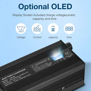 80W Digital Balance Charger for Rechargeable Lithium Ion Battery Packs With LCD Display thumbnail-5