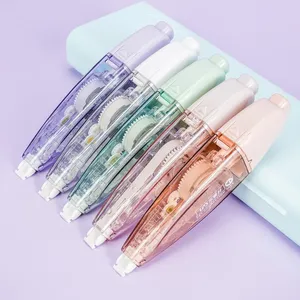 Custom Stationery New Pen Style Cute Colored Correction Tape Refillable Pen Press Type thumbnail-4