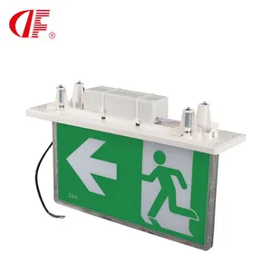 AUEXLED-03 Embedded Emergency Evacuation Indicator Light for Safety Exit Corridor and Garage thumbnail-1