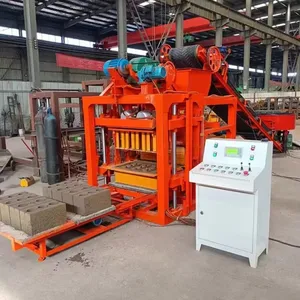 Automatic Brick Making Machine Equipment Cement Brick Making Machinery From China Construction Compressed Brick Making Machine thumbnail-6