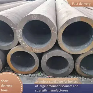 Spot Sales of High-pressure Seamless Steel Pipes. 20g Genuine Boiler Pipes Produced by Baotou Steel Are Available in a Full Range of Specifications and Can be Cut for Retail. thumbnail-4