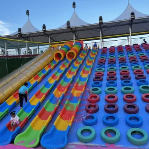 Amusement Park Ride Slide World Rianbow Slide thumbnail-5