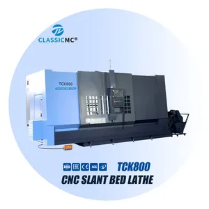 China Made Cnc Lathe TCK800 China Precision Cnc Machining Service Metal Lathe thumbnail-1
