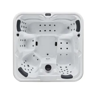 BarbadosChromotherapy LED Whirlpool Massage TubBuilt-incirculationsystemkeepsthewaterflowing thumbnail-2