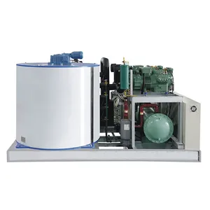 25T/Day Industrial Flake Ice Maker for Food Preservation, Meat Chilling, Chemical Engineering & Aquatic Breeding thumbnail-1