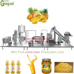 Mango Puree Tomato Paste Pulping Production Line Beverage Producing Machine thumbnail-4
