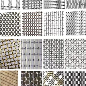 Stainless Steel Decorative Wire Mesh for Wall Curtain Applications thumbnail-1
