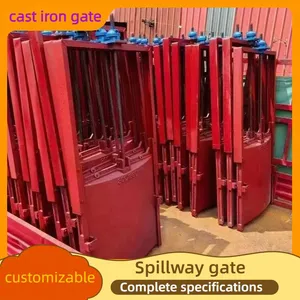Heavy Duty Bidirectional Water Retaining Sluice Gate Custom Cast Iron Gate for Farmland Irrigation and Drainage Project thumbnail-4