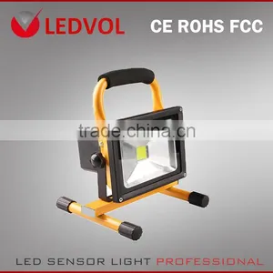 Portable Rechargeable LED Flood Light 50W,solor Panel and Sensor Options thumbnail-1