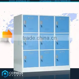 9 Compartment Blue Mobile Phone Charging Station.Cell Phone Charging Station.Locker Cell Phone Charging Staion thumbnail-1
