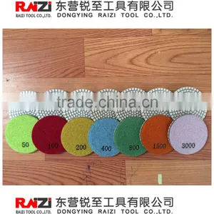 ConCross 3 Inch New Hybrid Concrete Floor Polishing Pads thumbnail-3