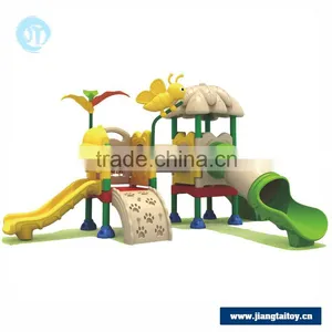 Small Cheap Kids Plastic Slide Mcdonalds Used Outdoor Playground Equipment Material thumbnail-1