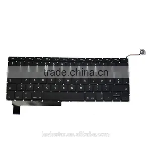 Factory Norwegian Laptop Keyboard Replacement For Macbook Pro A1286 2008-2012 thumbnail-1