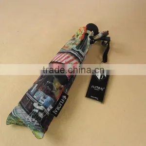 3 Folding Umbrella and Automatic Open and Close thumbnail-3