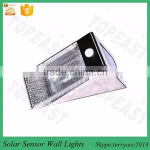 4LED Solar Power Light Sensor Wall Light Outdoor Waterproof Garden Lamp thumbnail-1