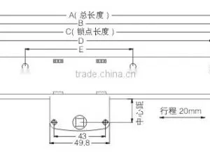 Door Lock JW-6016 thumbnail-2