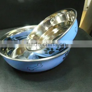 Dog Bowl Antiskid Plastic/Comederos Para Perros/Mascotas Platos/Misky thumbnail-1
