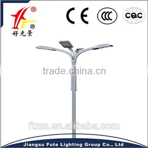 Round Shaped or Rectangular Shaped or Customized Galvanized Steel Street Lighting Pole Lighting Columns thumbnail-2