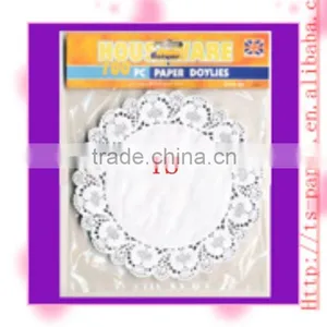 Round Paper Doilies in White Color thumbnail-3