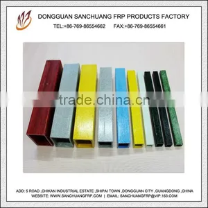 Fiberglass FRP Square Tube Professional Supplier in Dongguan thumbnail-1