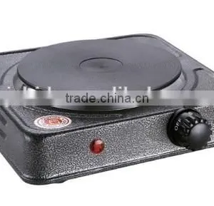 Portable Electric Hot Plate Single Burner Stove 1000W thumbnail-2