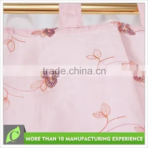 Upholstery Curtain Transparent Fashion Pink Elegant Living Room Curtain thumbnail-2