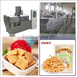 Extrusion Fried Pellet Snacks Processing Line Fried Dough Food Machine thumbnail-4