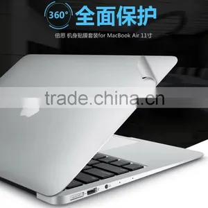 Baseus Clear Ultrathin 4H Screen Protector Set for MacBook Air 11 Inch No Silicon Screen Protective Film Case for Macbook Air11 thumbnail-5