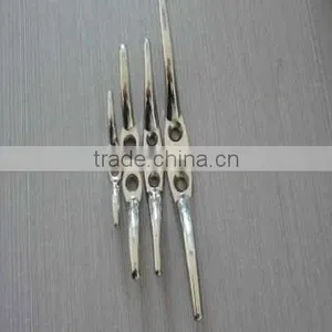 Steel Electric Galvanized or Stainless Steel AISI 304 &316 Flag Halyard Cleat 67*12mm in China Manufacturer thumbnail-2