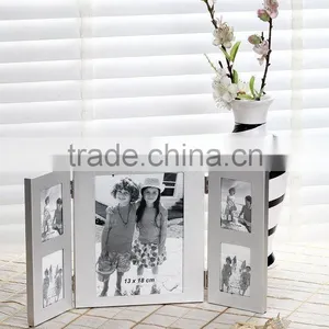 Hot Sale 2014 Silver Finish Aluminium Frame Collage Frame Metal Photo Frame thumbnail-1