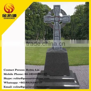 Wholesale Cross Granite Tombstone Design thumbnail-1