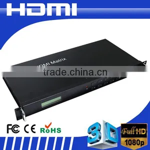 RS232 Hdmi Matrix Switch 8x8 With IR/Ethernet thumbnail-1