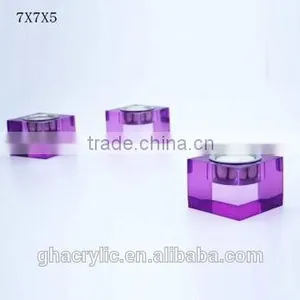 GH-RZ590 Acrylic Candlestick Holder/acrylic Candle Holder,customized Acrylic Candle Holder thumbnail-4