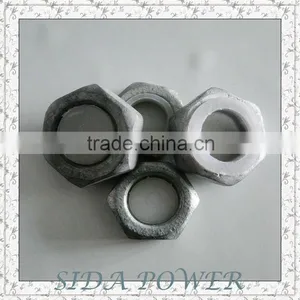 Transmission Tower Anti Theft Bolt and Nut Hex Jam Nut thumbnail-1