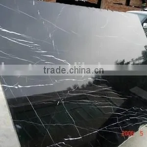 Cheap Popular Black Marble--China Nero Marquina Marble Sales Promotion thumbnail-1