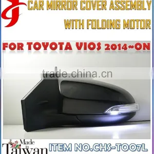 Auto Accessories Rear View Mirror Covers Folding Motor For VIOS Assy thumbnail-1