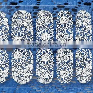Lace Nail Art Sticke Popular Holographic Nail Decal Nail Art Sticker thumbnail-4