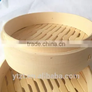 2016 Hot Selling Bamboo Food Steamer With Stailess Steel thumbnail-4