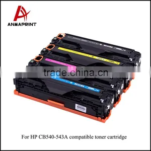Anmaprint Colored Toner CB540A CB541A CB542A CB543A Toner Cartridge for HP CM1300/1312CM1312NFI Compatible Toner Cartridge thumbnail-1