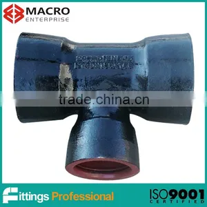 All Sockets Ductile Iron Pipe Tee thumbnail-1