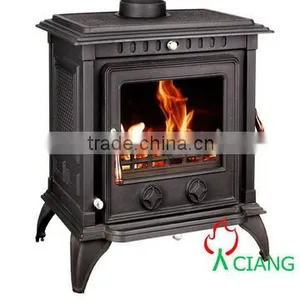 Cast Iron Burning Stove thumbnail-1
