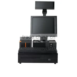 Elnada POS Manufacturer 15 Inch Fanless Touch Screen POS Devices thumbnail-2