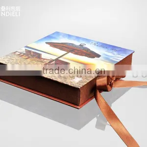 Perfume Paper Packaging Carton Box With Ribbon thumbnail-2
