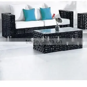 Nowadays Popular Gray Rattan Wicker Furniture Sofa Set thumbnail-5