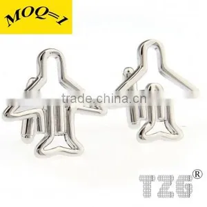 Fashion Stainless Steel Fly Cufflink thumbnail-1