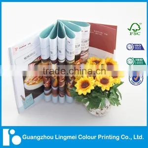 Quality Custom Color Softcover CookBook Professional Printing in China thumbnail-2