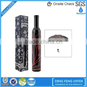2015 Most Popular Perfume Bottle Shaped Wine Umbrella Bottle for Gift thumbnail-1