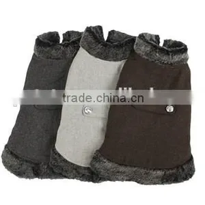 2015 Wholesale High Quality Fur Coat Stocked Designer Dog Clothes thumbnail-6