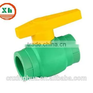 2016 Hot Sell DN 20-63 mm PPR Ball Valve With Brass thumbnail-4